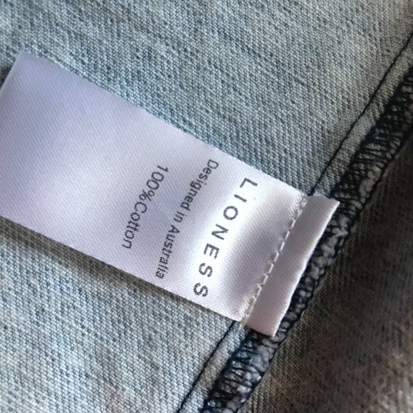 Lioness/Peppermayo Denim Crop Top - Picture 4 of 4